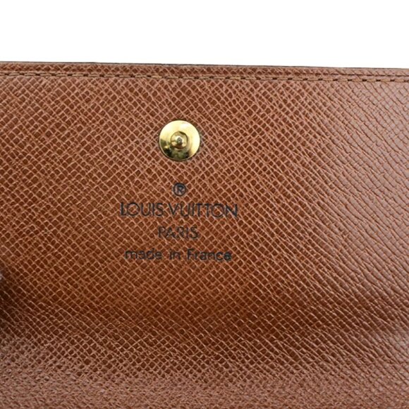 LOUIS VUITTON Porte Monnaie Billet Carte Credit Wallet Monogram M61652 66SJ045 - Picture 14 of 16
